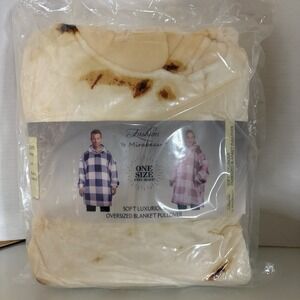 Oversized Wearable Blanket Hoodie for Women Men | Adult Burritos Large Pocket